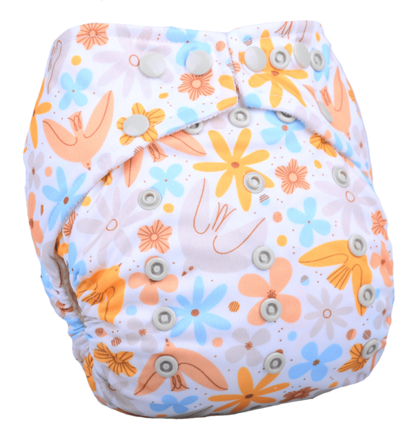 One Size Pocket Bamboo Cloth Diaper